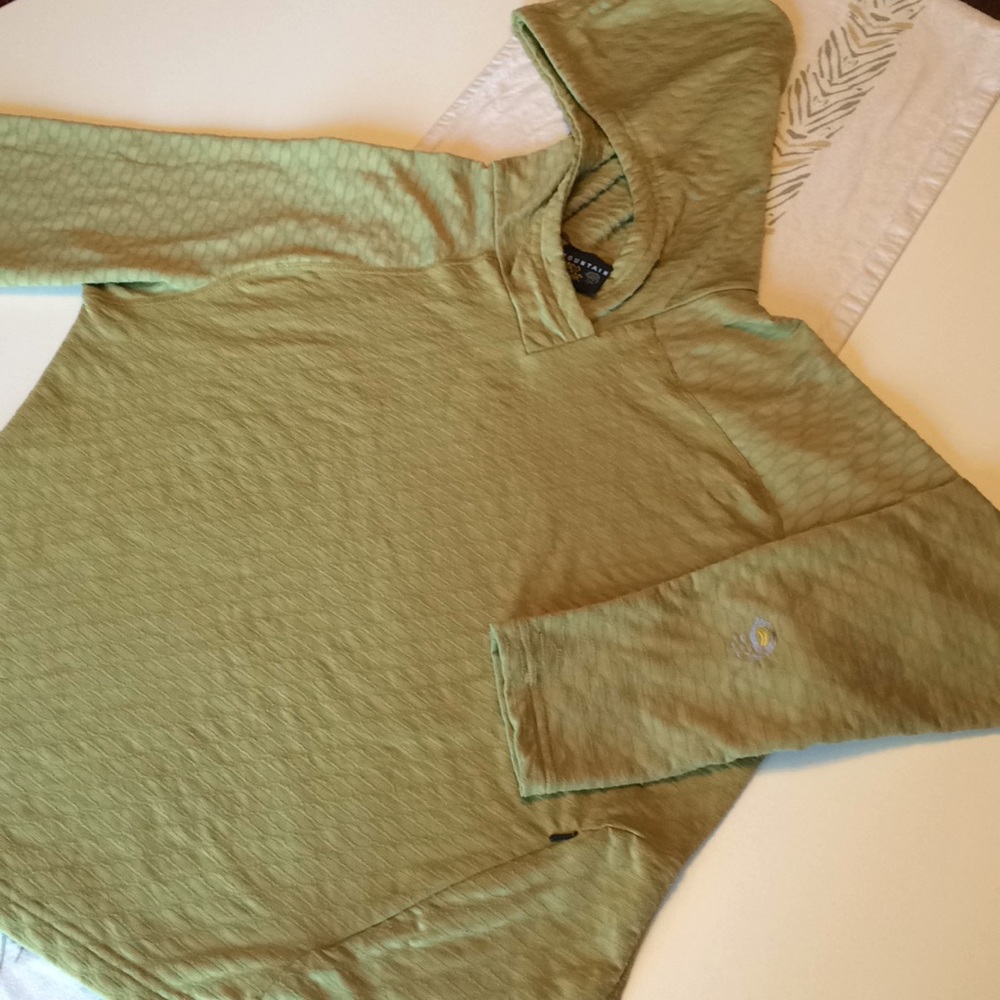 Mountain hardware stretch micro fleece hoody